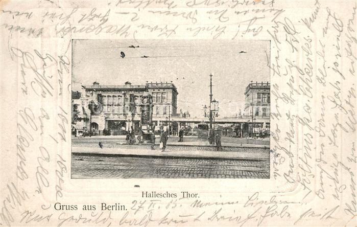 BERLIN CITY Hochbahn am Halleschen Tor