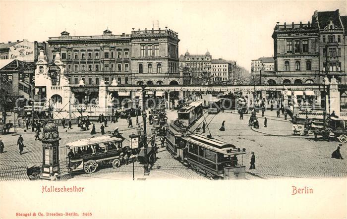 BERLIN CITY Hochbahn am Halleschen Tor