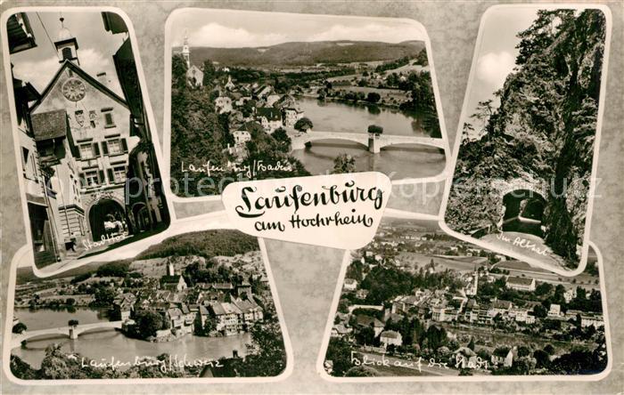 Laufenburg AG Stadttor Panorama Altstadt Stadtblick
