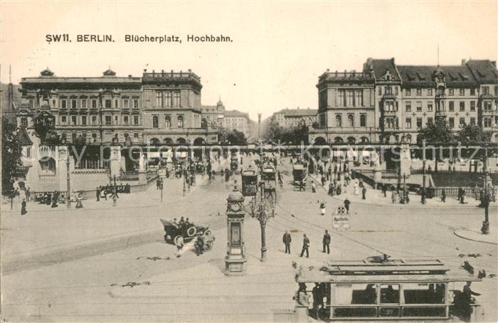 BERLIN CITY Bluecherplatz Hochbahn
