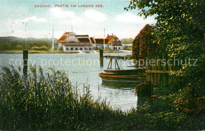 Gruenau Berlin Partie am Langen See