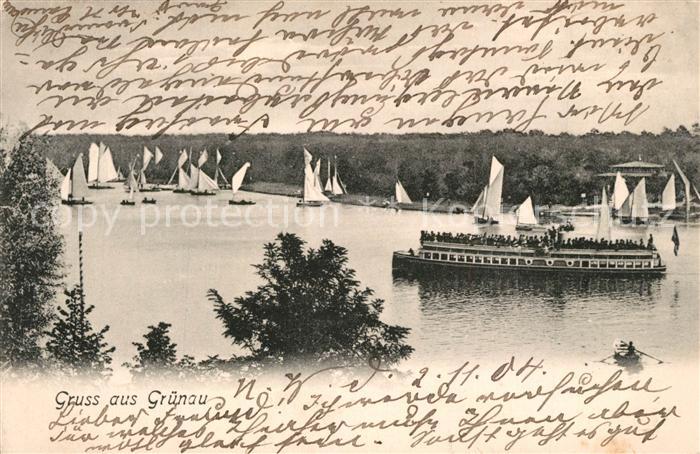 Gruenau Berlin Partie am Langen See