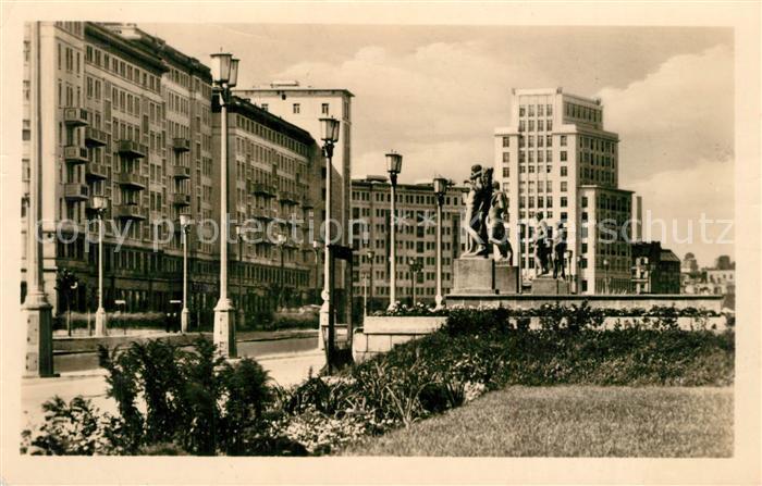 BERLIN  CITY Stalinallee Strausberger Platz