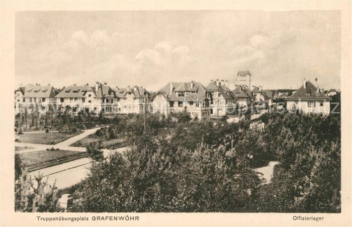 Grafenwoehr Truppenuebungsplatz Offizierslager