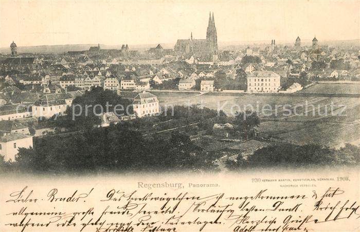 REGENSBURG Bayern Panorama