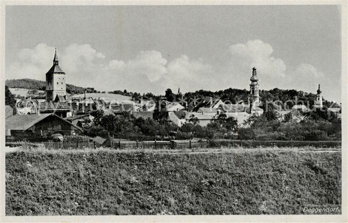 Deggendorf Donau Teilansicht
