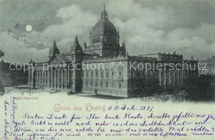 LEIPZIG Sachsen Reichsgericht