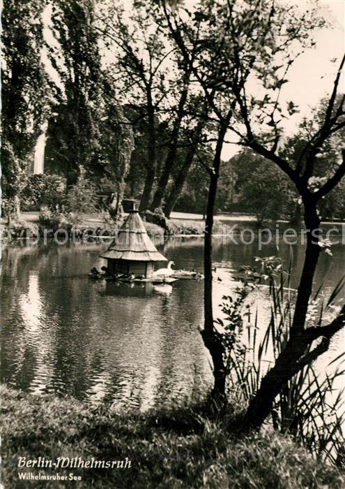 Wilhelmsruh Pankow Wilhelmsruher See Entenhaus