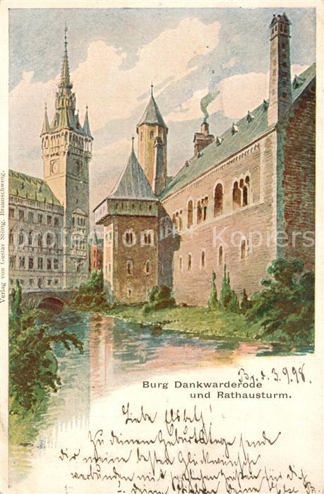 BRAUNSCHWEIG  CITY Burg Dankwarderode Rathausturm