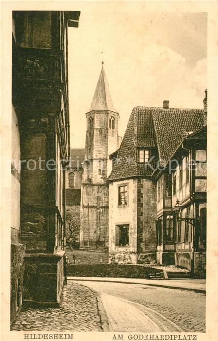 HILDESHEIM  CITY Godehardiplatz