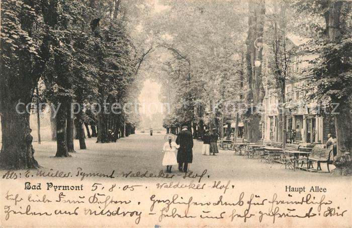 Pyrmont Bad Hauptallee