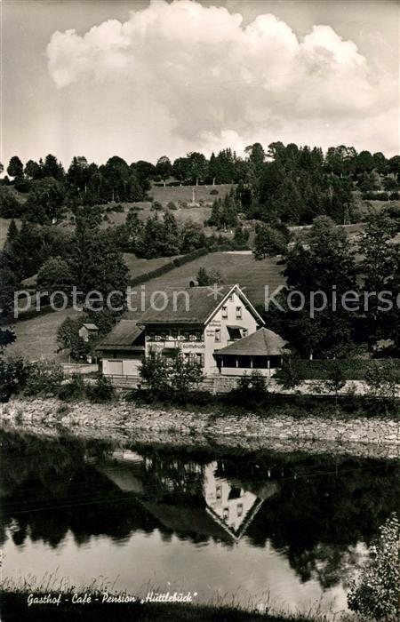 St Blasien Gasthof Cafe Pension Huettlebueck