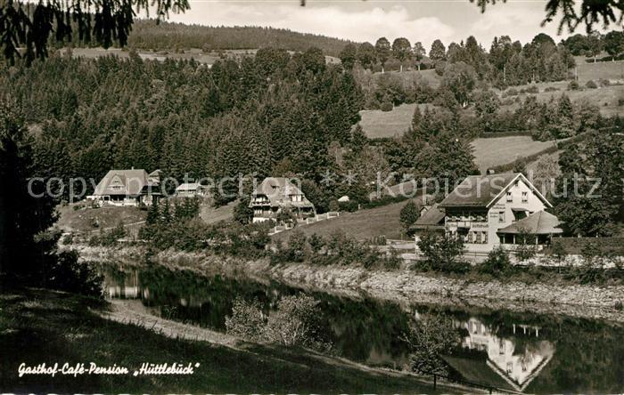 St Blasien Gasthof Cafe Pension Huettlebueck