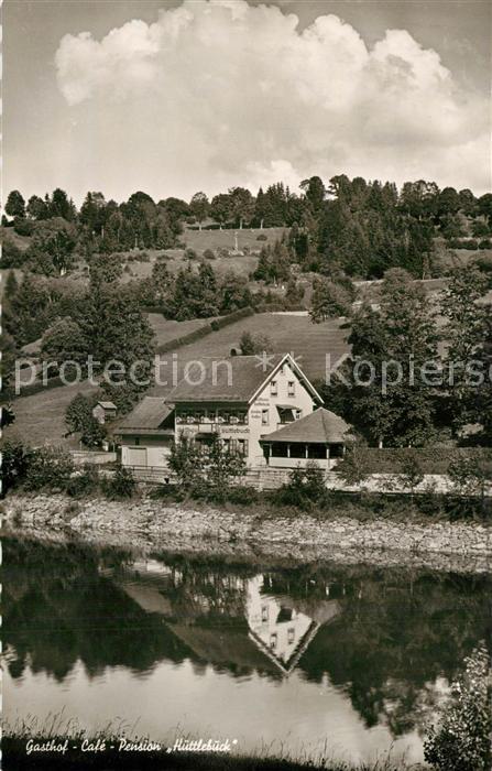 St Blasien Gasthof Cafe Pension Huettlebueck