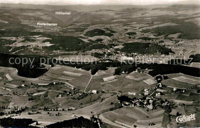 TITISEE Schwarzwald BW Fliegeraufnahme