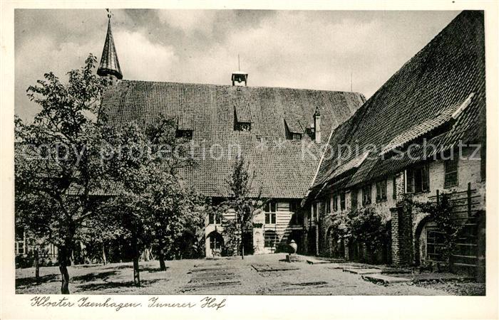 Hankensbuettel Kloster Isenhagen Innenhof