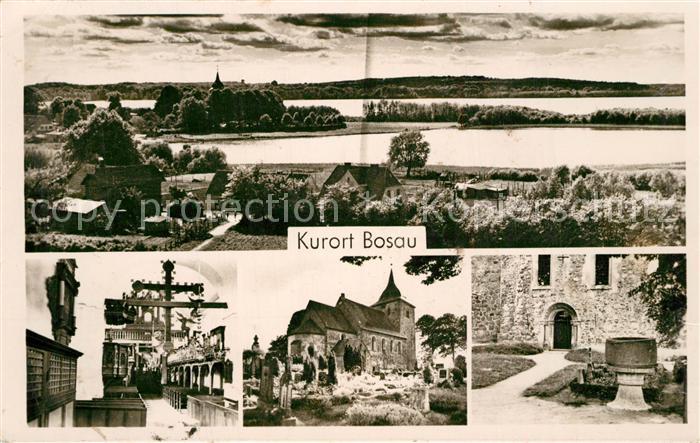 Bosau Panorama Friedhof Kirche Stadtansichten