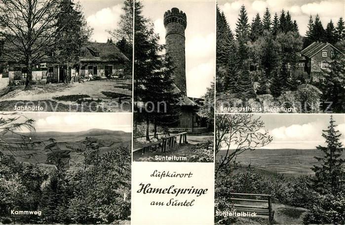 Hamelspringe Jahnhuette Kammweg Berggasthaus Eulenflucht
