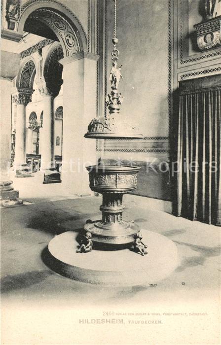 HILDESHEIM  CITY Taufbecken