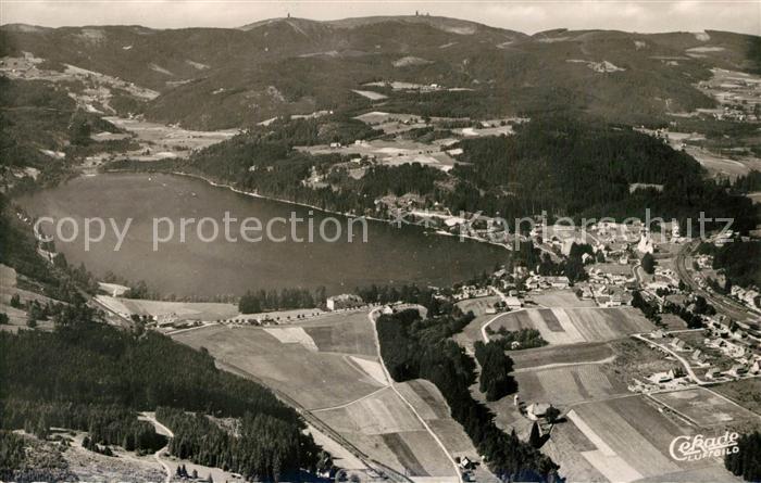 TITISEE Schwarzwald BW Fliegeraufnahme Seebuck Herzogenhorn