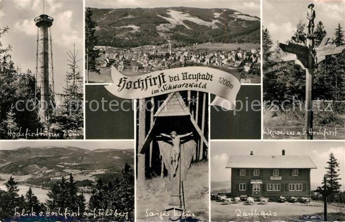 Hochfirst Berg Hochfirstturm Wegweiser Saigerkreuz Rasthaus