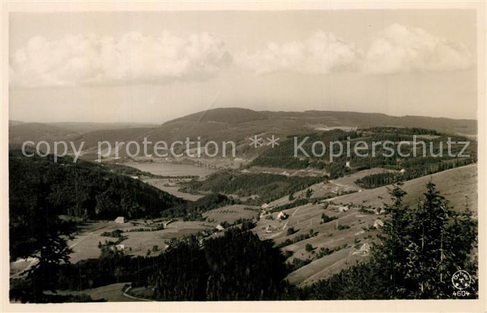 TITISEE Schwarzwald BW Blick vom Baerental
