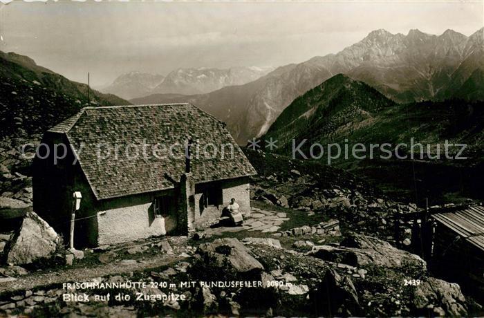 Zugspitze Frischmannhuette Fundusfeiler