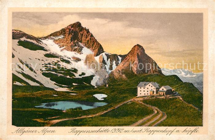 Rappenseehuette Rappenkopf Rappenkoepfle