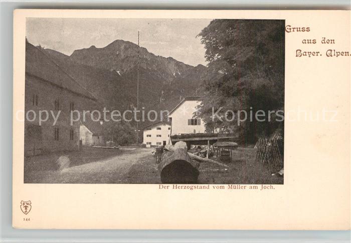 Herzogstand Mueller am Joch