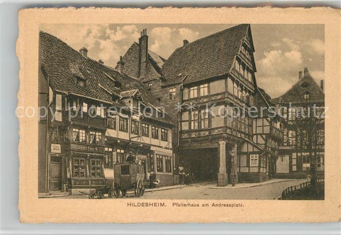 HILDESHEIM  CITY Pfeilerhaus am Andreasplatz