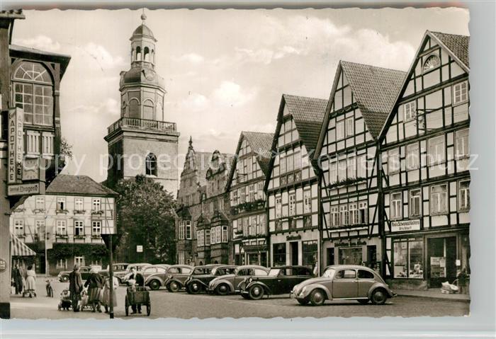 Rinteln Weser Niedersachsen Markt Kirche
