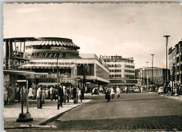 BERLIN  CITY Joachimstaler Strasse Cafe Kranzler