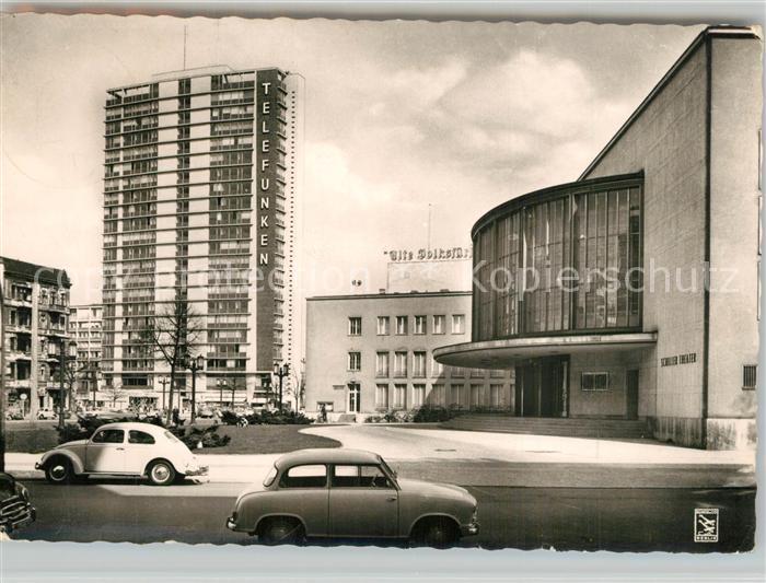 Charlottenburg Schiller Theater Telefunken Hochhaus