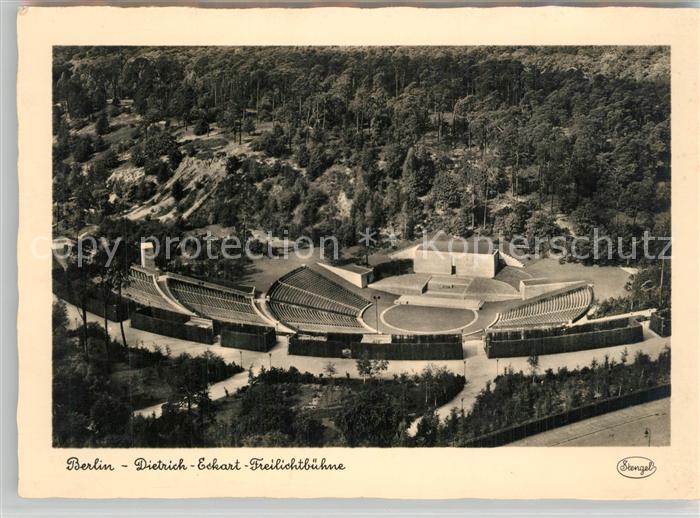 BERLIN  CITY Fliegeraufnahme Dietrich Eckart Freilichtbuehne