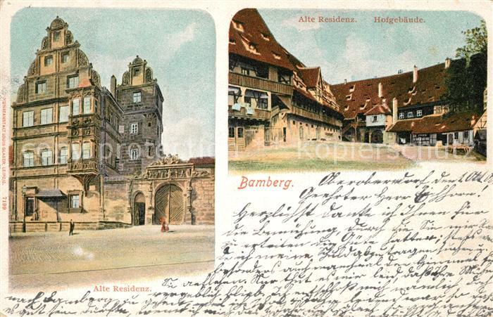 Bamberg Alte Residenz Hofgeb?ude