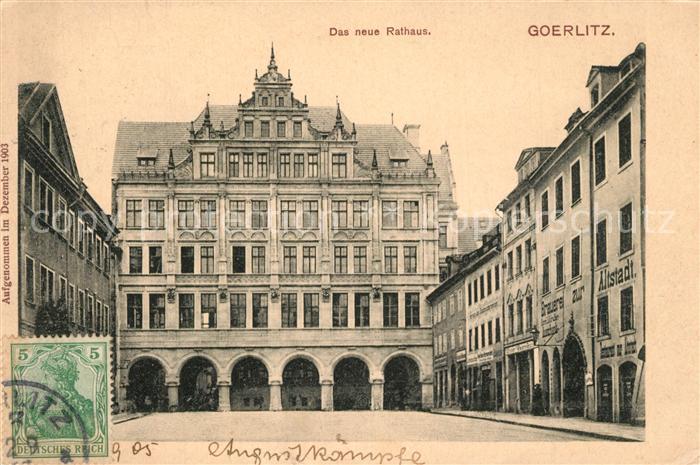 G?rlitz Sachsen Rathaus