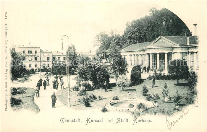 Bad Cannstatt Kursaal mit Kurhaus
