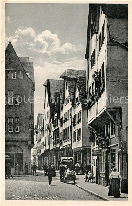 K?ln Rhein Buttermarkt