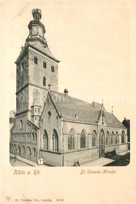 K?ln Rhein St. Ursula Kirche
