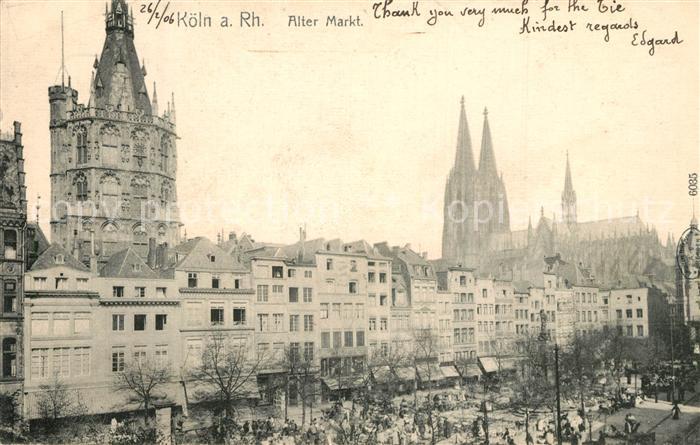 K?ln Rhein Alter Markt