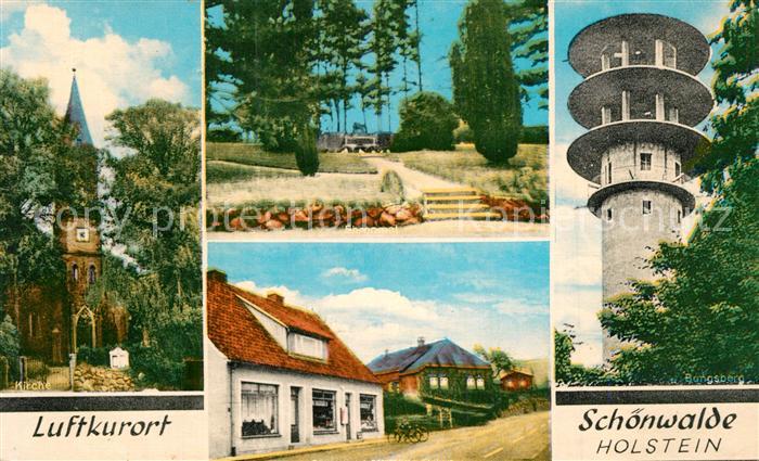 Sch?nwalde Bungsberg Bungsberg Sendeturm Kirche