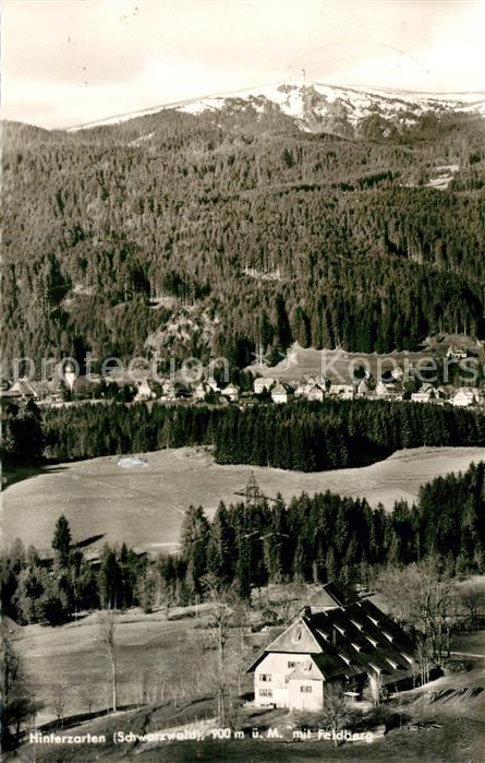 Hinterzarten Breisgau-Hochschwarzwald BW mit Feldberg