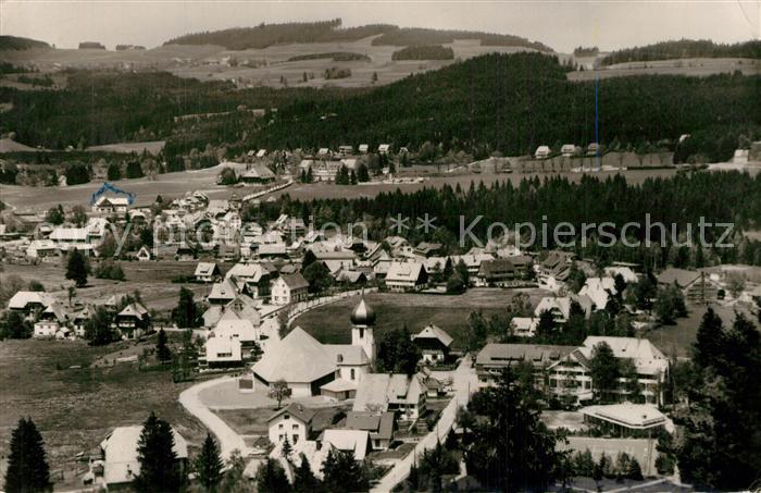 Hinterzarten Breisgau-Hochschwarzwald BW Fliegeraufnahme