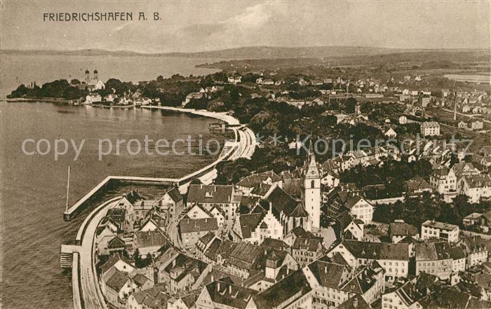 Friedrichshafen Bodensee Fliegeraufnahme