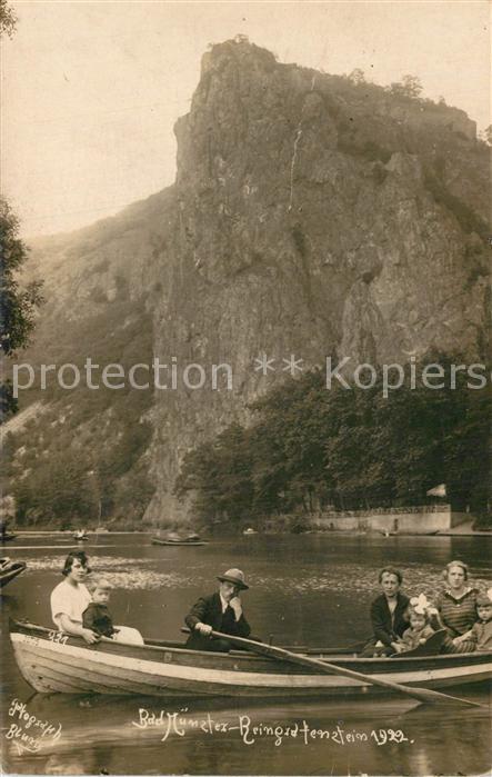 Bad  M?nster Stein Ebernburg Boot Reingrafenstein