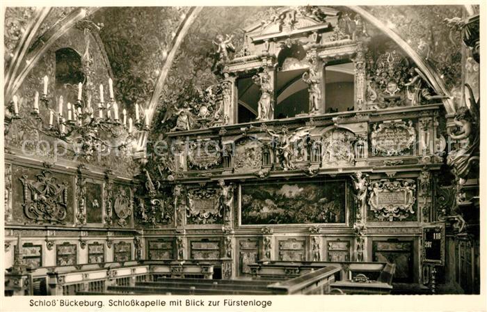 Bueckeburg Schlo?kapelle mit F?rstenloge