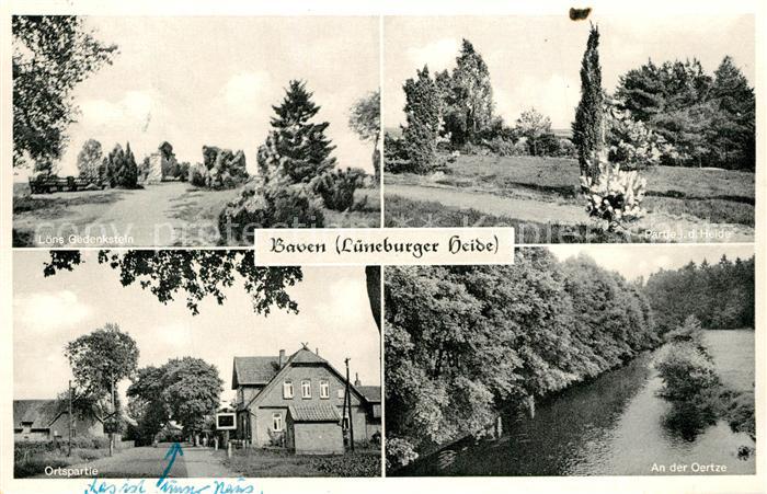 Baven L?ns Gedenkstein Heide Oertze