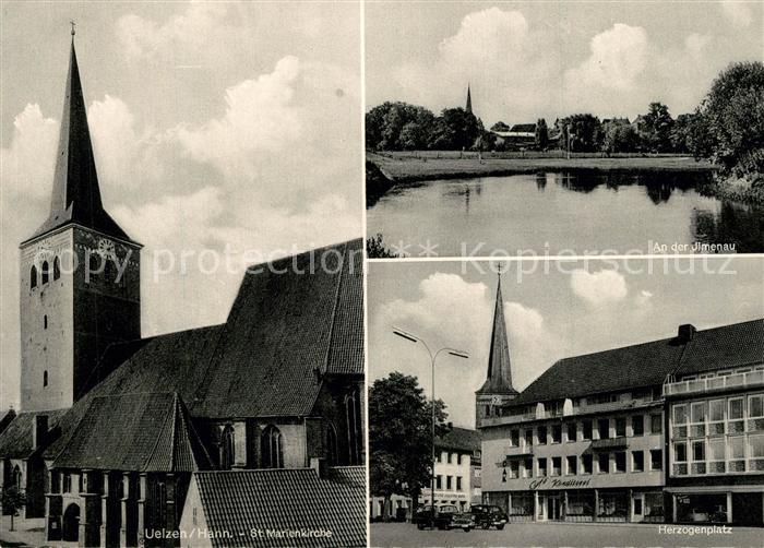 Uelzen L?neburger Heide Ilmenau Herzogenplatz St. Marienkirche