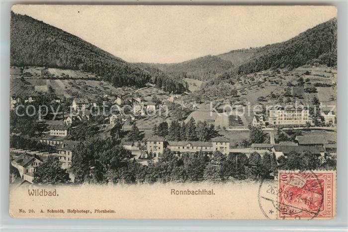 Wildbad Schwarzwald Ronnbachthal