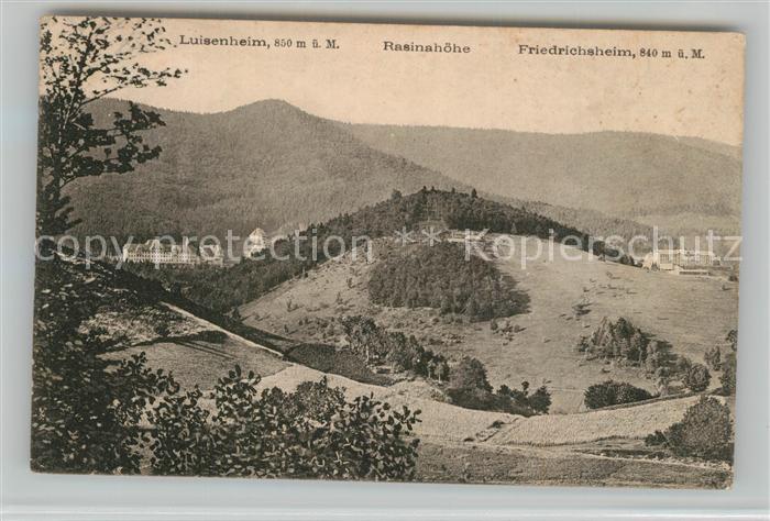 Friedrichsheim Rehaklinik Malsburg-Marzell Kandern BW Luisenheim Rasinah?he